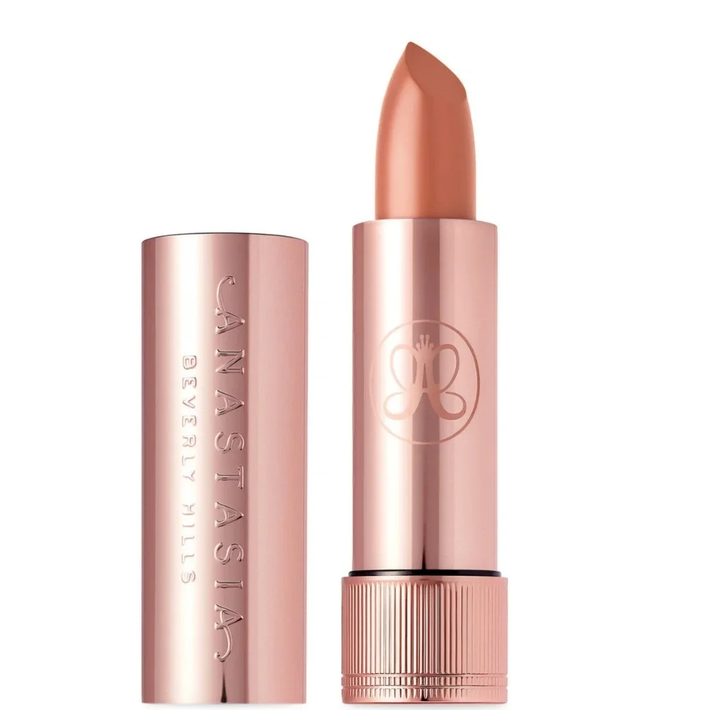 Anastasia Beverly Hills Satin Lipstick Warm Peach 3g 0.10oz New In Box